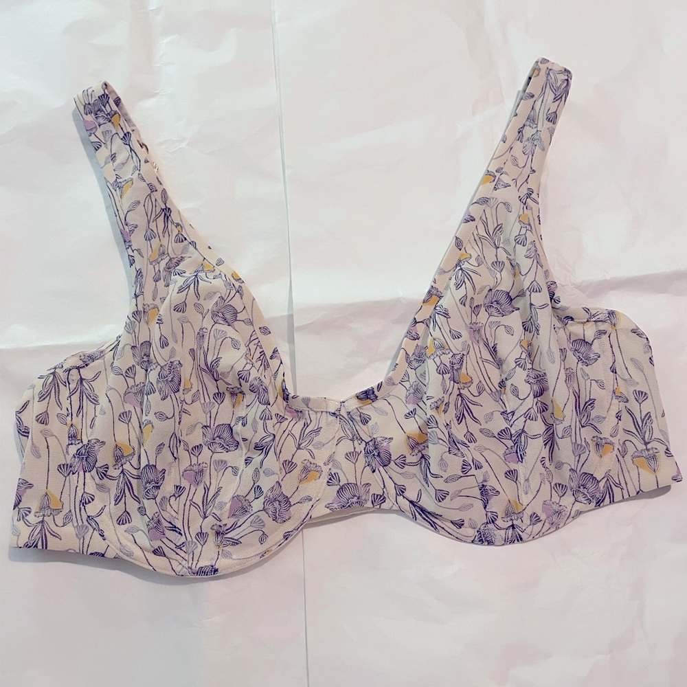 Thirdlove unlined In Bloom scoop bra 38D